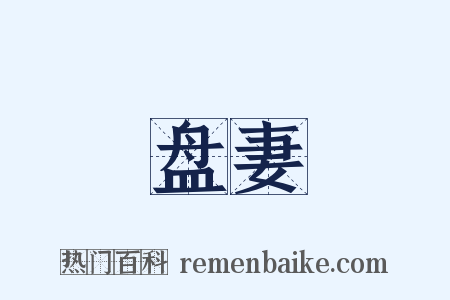 盘妻是什么意思的图片